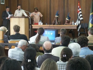 Tagung der A.B.E. im Rathaus von Joanopolis SP