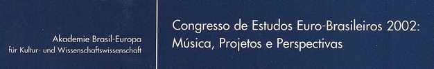 Kongress Euro-Brasilianischer Studien 2002