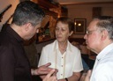 Martha Haug, A.A.Bispo,Ivo Cruz, Paraty 2004