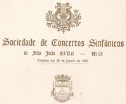 Sociedade de Concerts Sinfonicos S.Joao del Rey